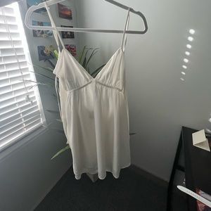 white forever 21 sundress